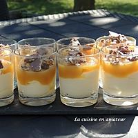 recette Verrines de compotes et mousse mascarpone