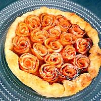 recette Tarte aux Pommes - Bouquet de Roses