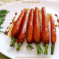 recette Carottes glacées