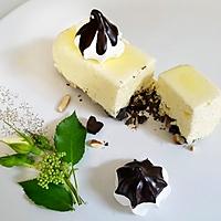 recette Comme un Vacherin Glacé Vanille et Miel, Amande et Chocolat Croquant