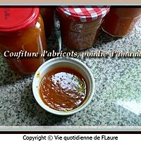 recette Confiture d'abricots, poudre d'amande