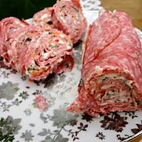 recette roulés de salami  de ""BARA ""