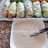 recette Sauce pour rouleaux de printemps