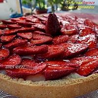 recette TARTE AUX FRAISES A LA CRÈME PÂTISSIÈRE /PÂTE SUCRÉE