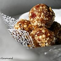recette Energy Balls citron-quinoa, bio {SANS GLUTEN / SANS OEUFS / SANS LAIT / Végétalien  }