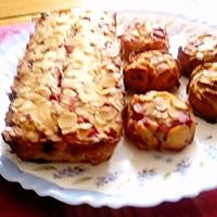 recette cake aux groseilles et aux amandes  de nathalie    milani,,,,cuisine pour voozeno