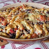 recette Gratin de pâtes à la mexicaine