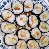 recette Makis : saumon avocat