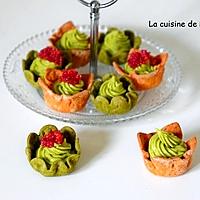 recette Tartelettes garnies de crème d'avocat