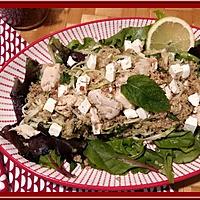 recette Salade de Poulet Quinoa et Menthe