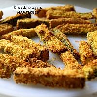 recette Frites de courgette