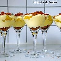 recette Verrine de mascarpone et ananas parfumé à la vanille