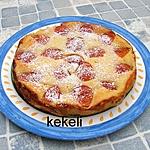 recette Gâteau léger au fromage blanc et abricots