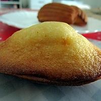 recette MADELEINES AU CITRON DE MICHEL OLIVER