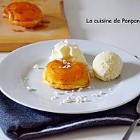 recette Tatinette de pomme au caramel et sirop de gingembre