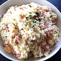 recette Risotto aux petits légumes et jambon fumé