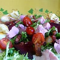 recette SALADE FOLLE