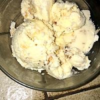 recette GLACE À LA VANILLE AUX ÉCLATS DE COOKIES.