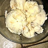 recette GLACE À LA VANILLE AUX ÉCLATS DE COOKIES.