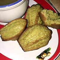 recette MADELEINES AU THÉ MATCHA.