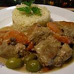 recette sauté de porc et riz pilaf