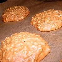 recette COOKIES À LA POMME ET AUX FLOCONS D'AVOINE.