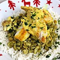 recette Filet de daurade curry