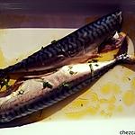 recette Recette de maquereaux marinés au basilic cuits à la plancha