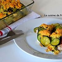 recette Crumble de cabillaud et de courgettes