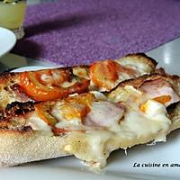 recette Tartine au Beaufort et tomates