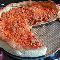 recette Pizza comme à Chicago