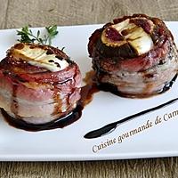 recette Figues rôties farcies au chèvre et crème de vinaigre balsamique au miel