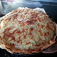 recette Tarte concombre et chèvre