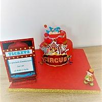 recette Gâteau d'anniversaire:cirque