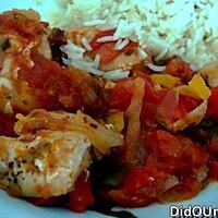 recette Poulet Basquaise