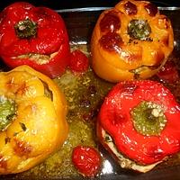 recette Poivrons farcis à la marocaine