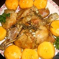 recette Cuisses de poulet aux nectarines