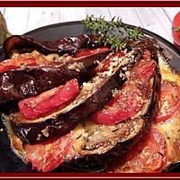 recette Eventail d'Aubergine