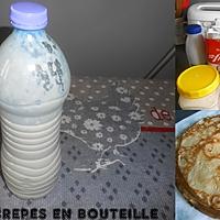 recette PATE A CREPES RAPIDE EN BOUTEILLE