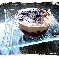 recette tiramisu aux mûres et framboises sur liqueur de fraise des bois