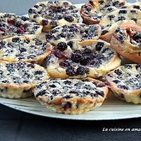 recette Mini clafoutis aux mûres