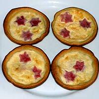 recette mini quiche au jambon