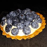 recette Tarte myrtilles amande mascarpone