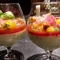 recette Panna cotta de courgettes