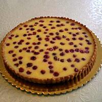 recette Tarte au citron et framboises