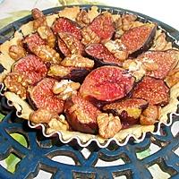 recette Tartelette aux figues et noix