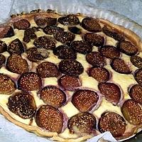 recette Tarte amandine au figues fraiches