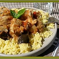 recette Poulet à l'Aubergine