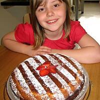 recette Gâteau au yaourt ( préparé par Adelice 8 ans )