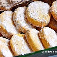 recette Sablé à la vanille et aux amandes